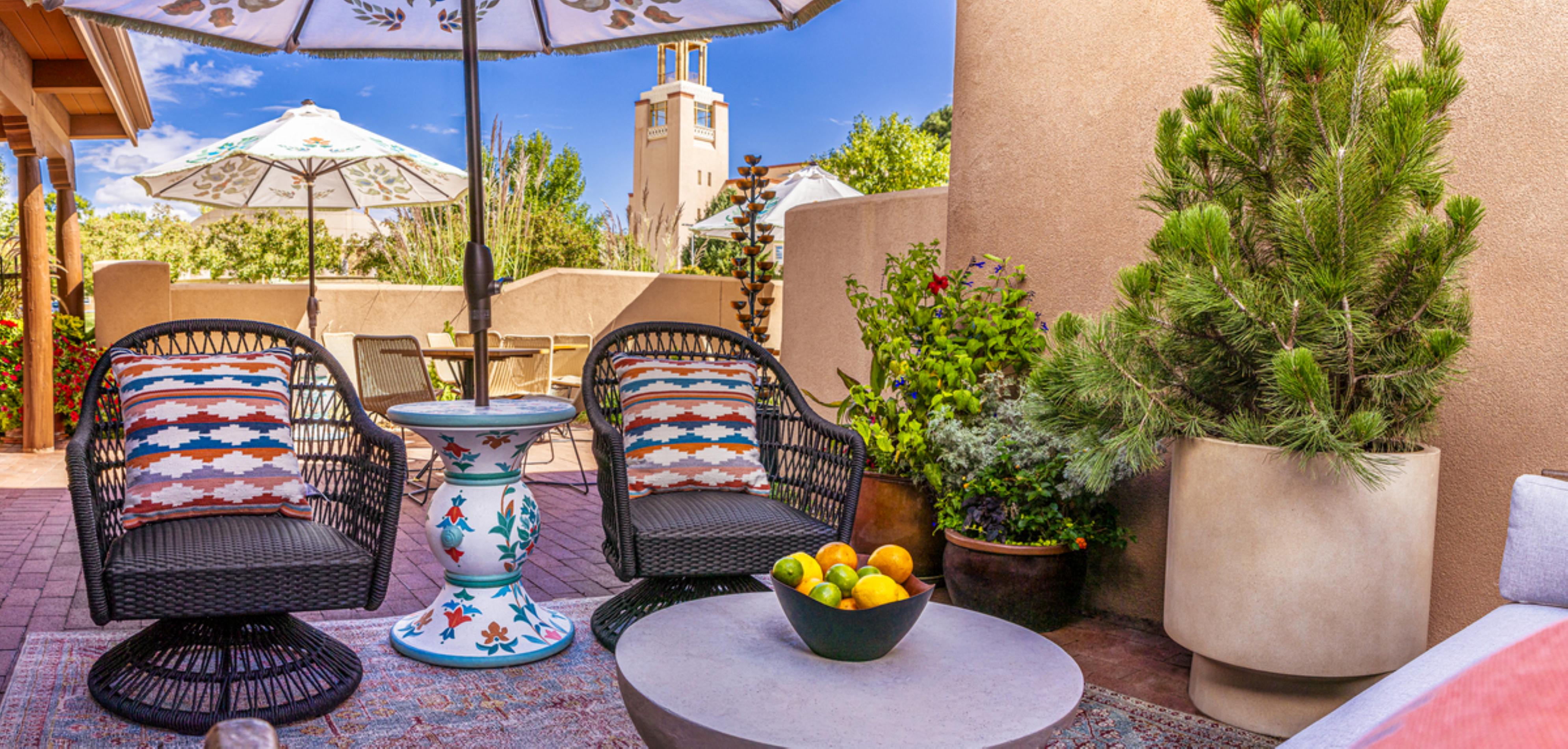 Pinon Court By La Fonda Otel Santa Fe Dış mekan fotoğraf