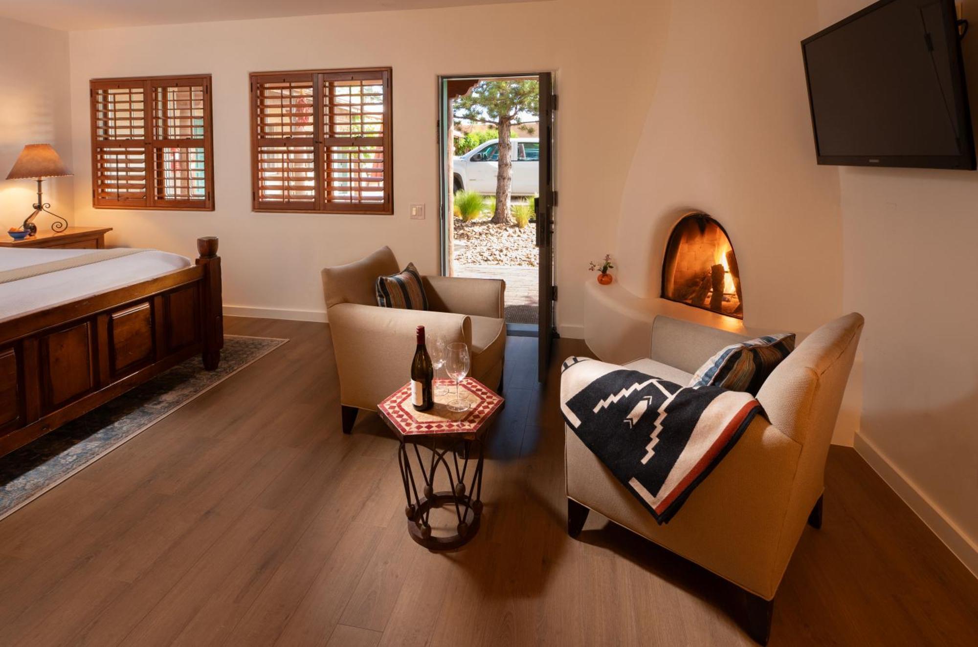 Pinon Court By La Fonda Otel Santa Fe Dış mekan fotoğraf